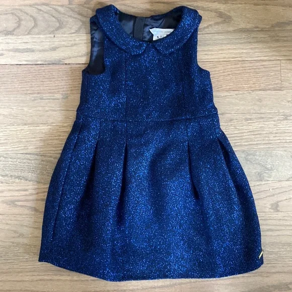 blue marc jacobs dress Marc by Marc Jacobs // Blue & Multicolour Floral Ruffled Dress  VSP  Consignment